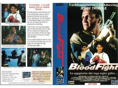 Blood Fight   VHS  Inst.